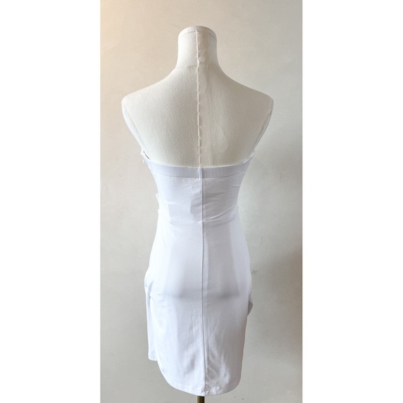 Revolve Superdown Sexy White Strappy Mini Dress Las Vegas Club Sz S NWT! - Picture 4 of 6